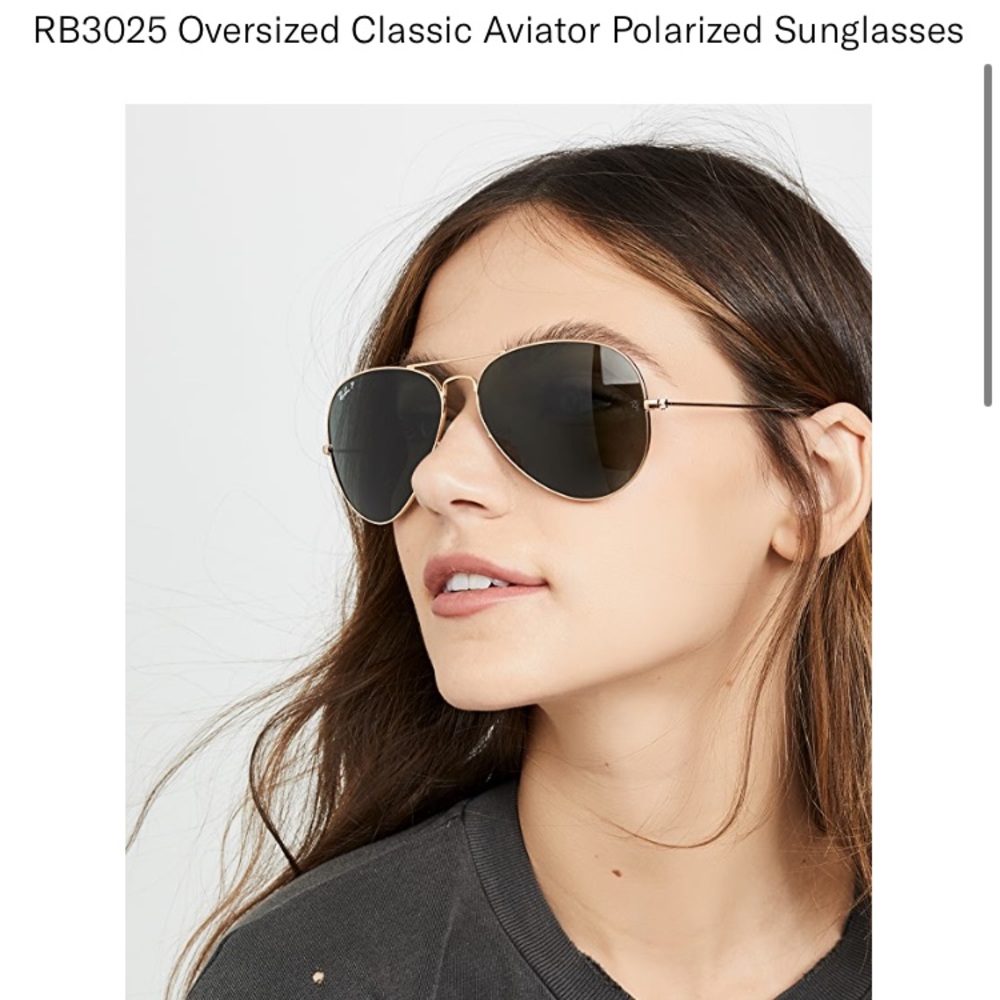 Ray-Ban Oversized Classic Aviator Polarized
